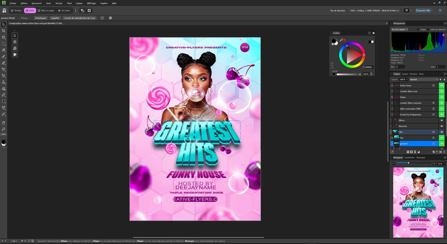 Affinity software Preview