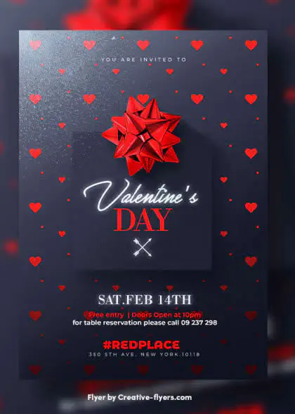 Valentine's Day Template to customize