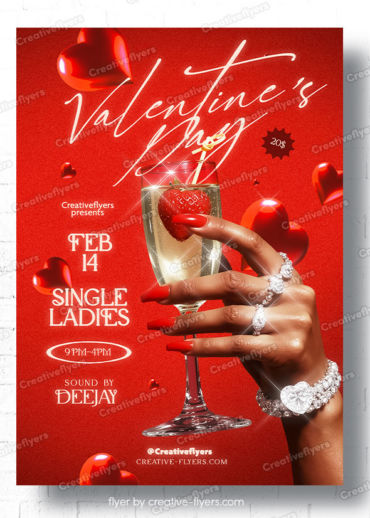 Valentine’s Party PSD file