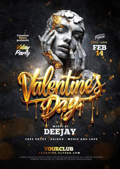 Modern Surrealist Aesthetic for Elegant Valentine's Celebrations